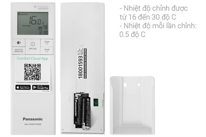 Điều Hòa Panasonic Inverter 9000 BTU 1 Chiều CU/CS-U9BKH-8 - Model 2025